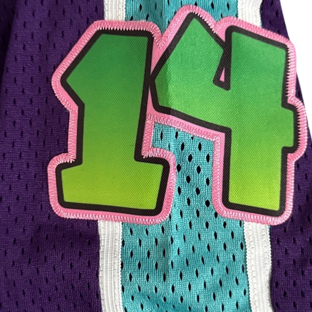 Men’s The Fresh Prince of Bel-Air Purple Logo Shorts Size 3XL. New with Tags! - Picture 10 of 13